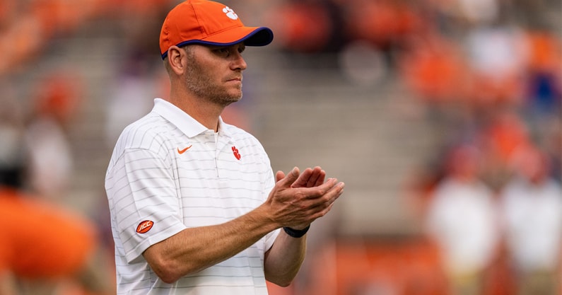 Brandon Streeter, Clemson Tigers offensive coordinator