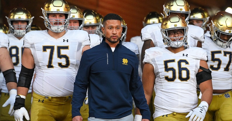 Marcus Freeman, Notre Dame Fighting Irish football coach