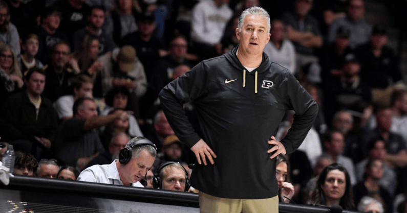 Purdue coach Matt Painter 