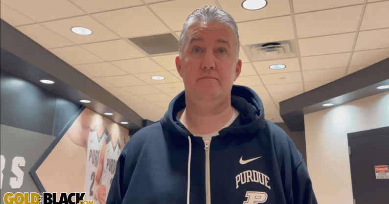 Purdue coach Matt Painter