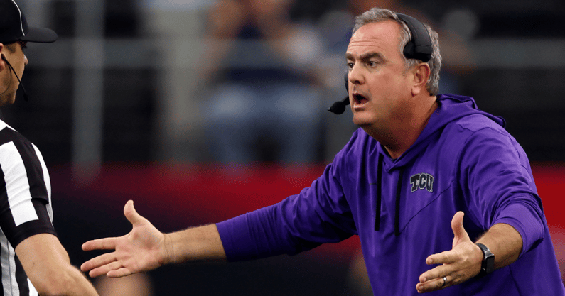 TCU coach Sonny Dykes takes jab at SEC for non-conference scheduling  approach - On3