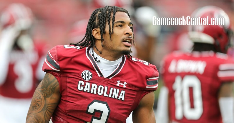 South Carolina receiver Juice Wells during a game