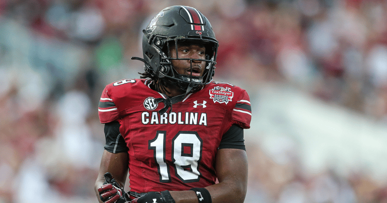 South Carolina defensive back Keenan Nelson during the Gator Bowl