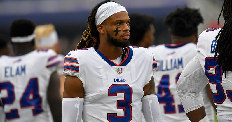 Buffalo Bills safety Damar Hamlin collapses on field, gets CPR