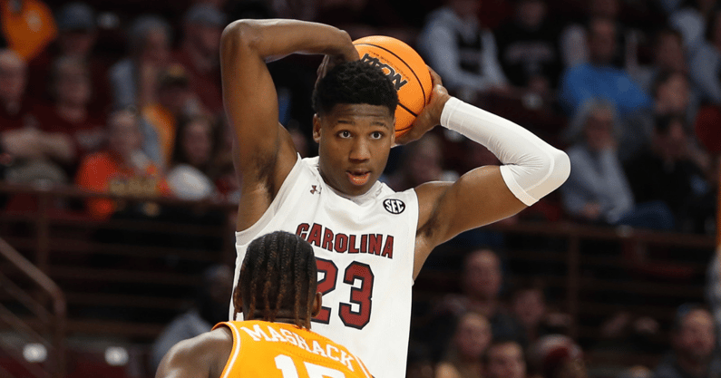 South Carolina freshman GG Jackson against Tennessee