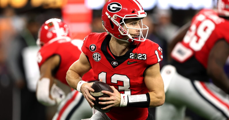 Stetson Bennett Makes a New Mark on Georgia History - Sports