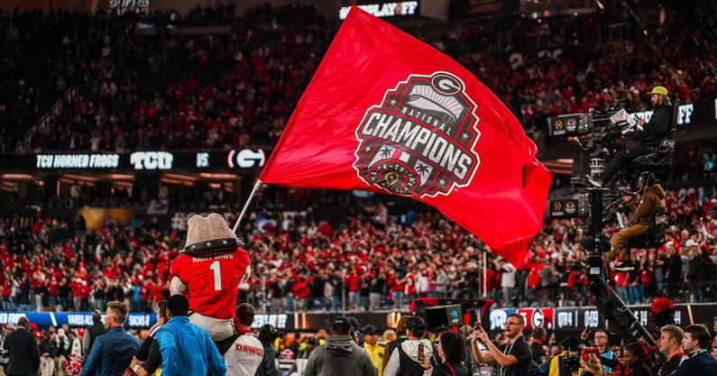 3-peat? Georgia opens as betting favorite to win 2023 national championship