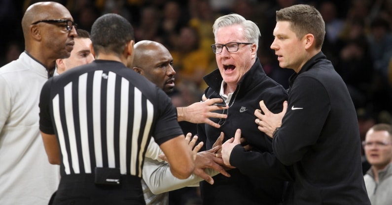 fran-mccaffery-addresses-officiating-issues-in-big-ten