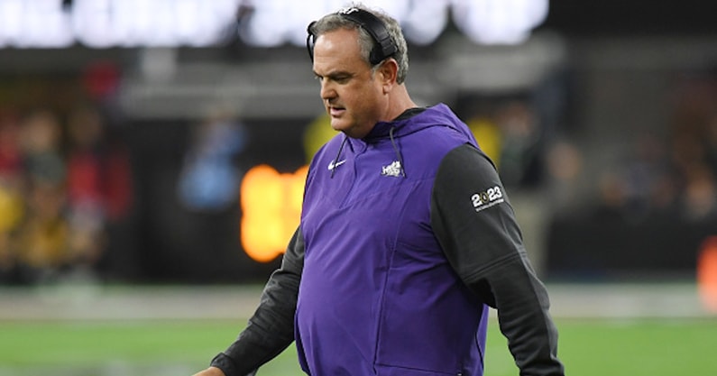 Sonny Dykes disappointed TCU let fans down in championship game - On3