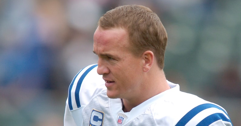 WATCH: Peyton Manning destroying kicker Mike Vanderjagt in 2003 goes viral  after Manning Cast roast of Brett Maher - On3