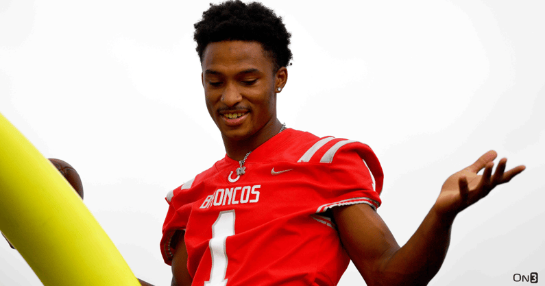 On3 Consensus 5-star Micah Hudson meets new Texas WR coach Chris Jackson,  talks upcoming trips - On3