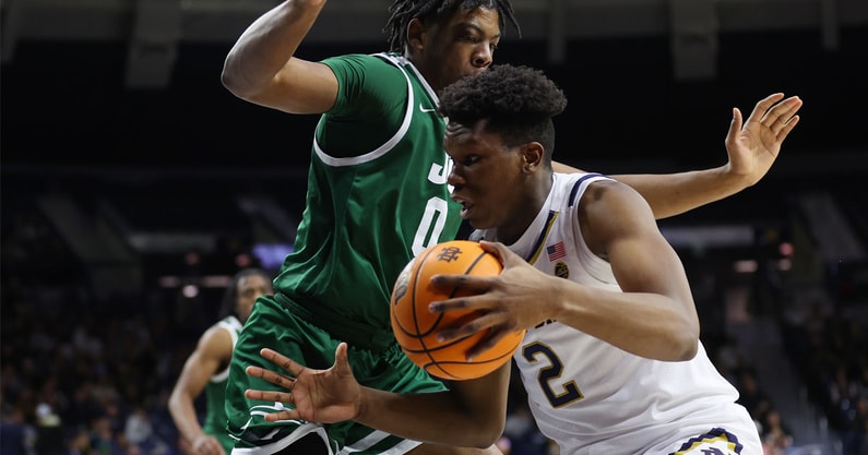 Ven-Allen Lubin, Notre Dame Fighting Irish forward