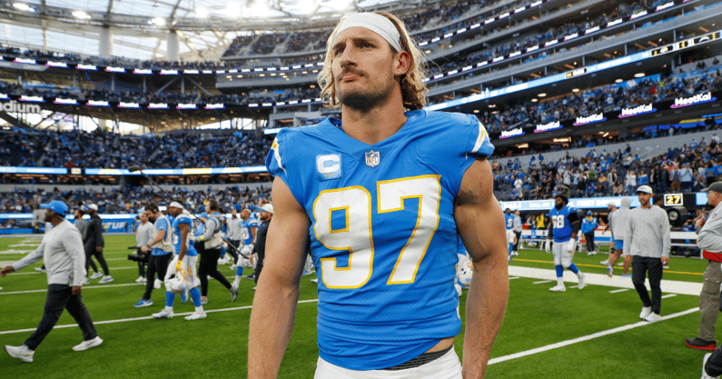 WATCH: Joey Bosa savagely responds to taunts from Eagles fans at NFC  Championship - On3