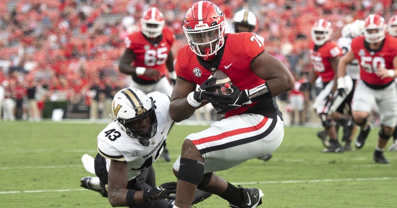 Arik Gilbert, Georgia Bulldogs tight end
