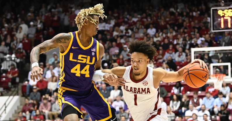 Alabama vs LSU basketball