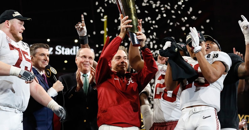 Nick Saban, Alabama Crimson Tide football coach