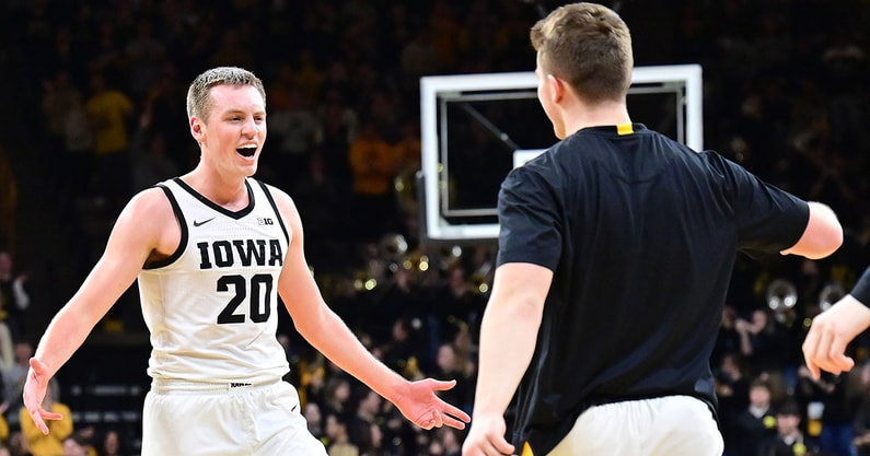 Iowa guard Payton Sandfort