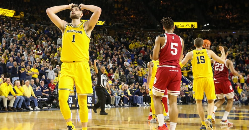 COLLEGE BASKETBALL: FEB 11 Indiana at Michigan
