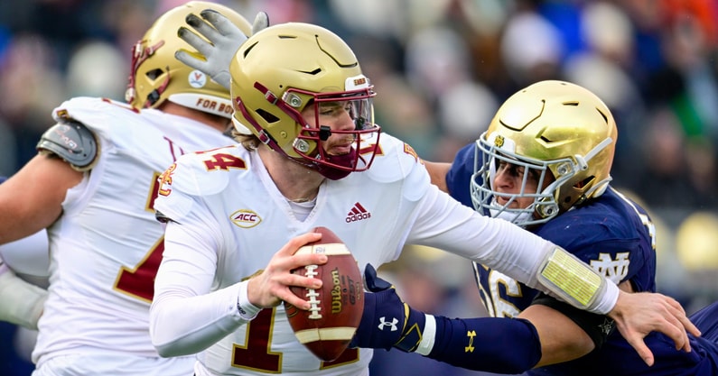 BC QB Emmett Morehead