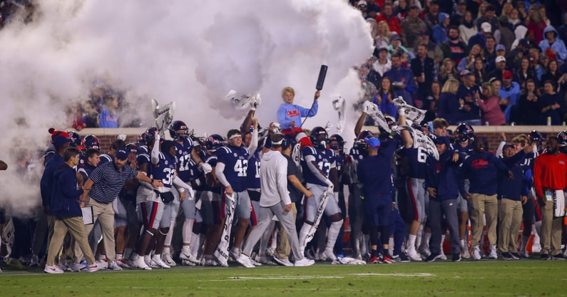 COLLEGE FOOTBALL: NOV 24 Mississippi State at Ole Miss