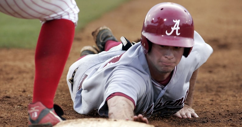 alabama-baseball-honors-former-teammate-davis-heller-with-helmet-decal