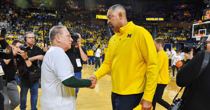 Juwan Howard Tom Izzo