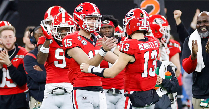 Predicting the winner of Georgia football QB battle between Carson Beck,  Brock Vandagriff, Gunner Stockton