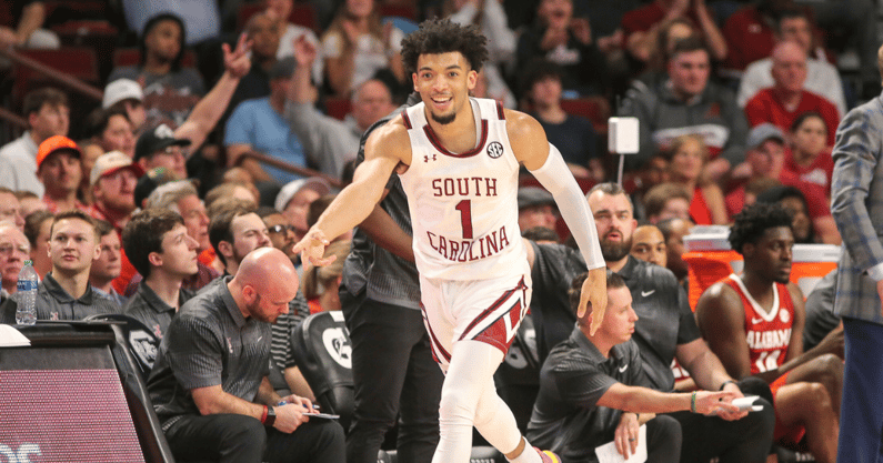South Carolina basketball guard Jacobi Wright (Chris Gillespie/GamecockCentral)