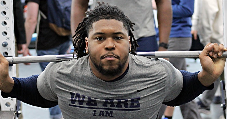 caedan-wallace-winter-workouts-penn-state-football