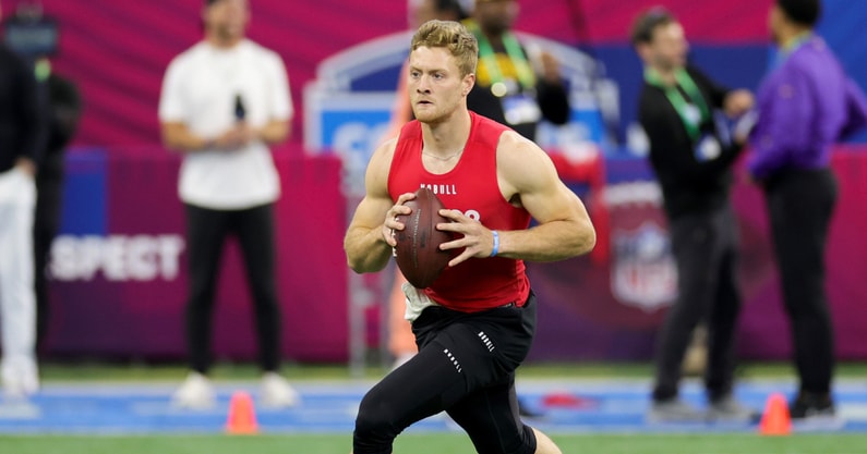 Will Levis Wows at NFL Combine, 