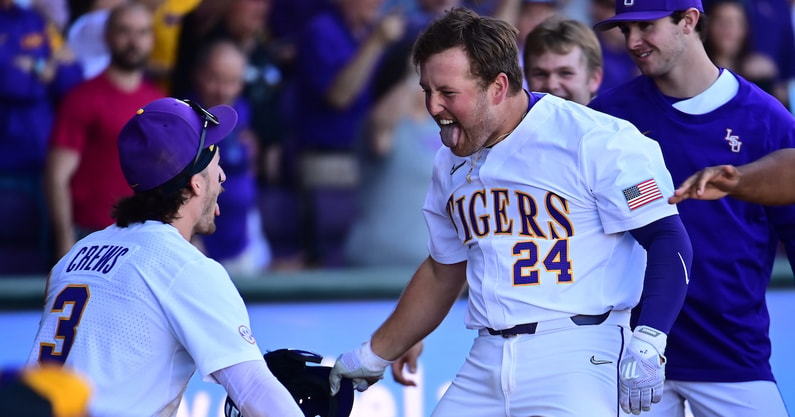 The Uniforms of LSU Baseball by LSU Athletics