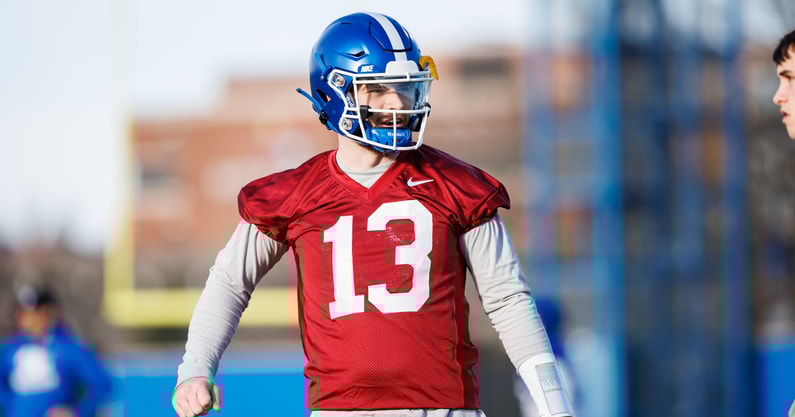 Devin LearySpring Practice Day 1Jacob Noger | UK Football