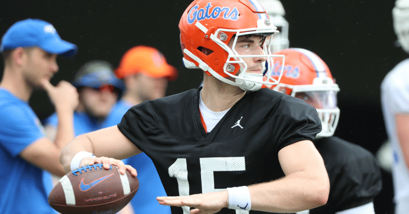 Florida Gators quarterback Graham Mertz