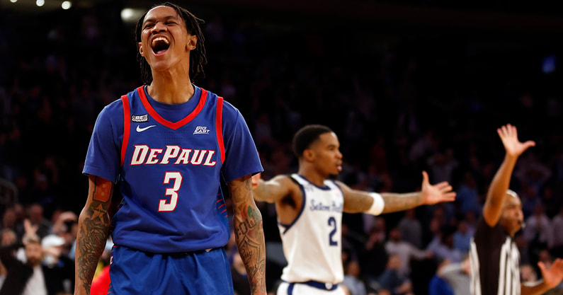 WATCH: DePaul advances in Big East Tournament after crucial review