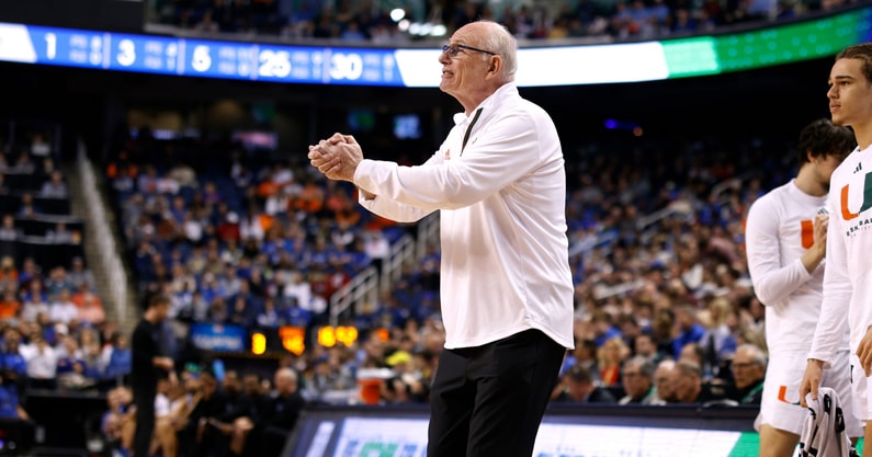 Miami coach Jim Larranaga