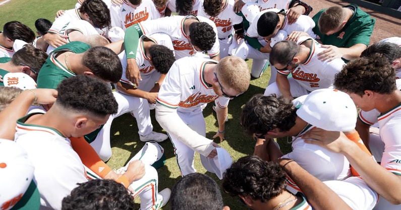 Miami baseball vs NC State
