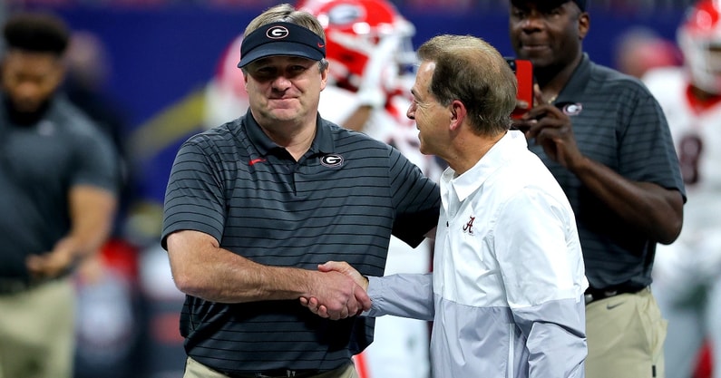 Kirby Smart, Nick Saban