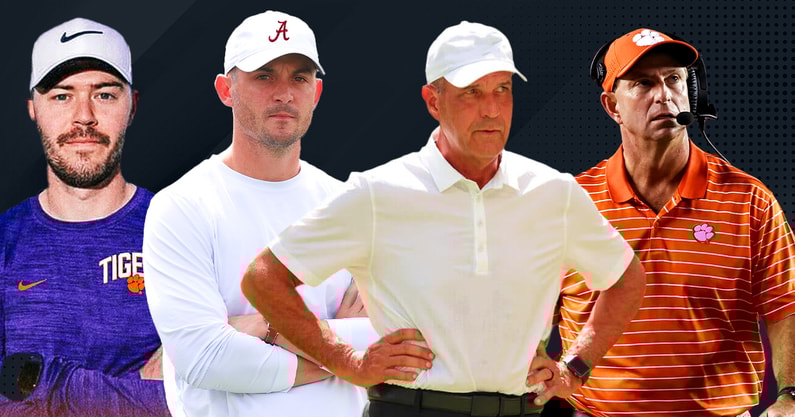 Dabo Swinney Garrett Riley Kevin Steele Tommy Rees