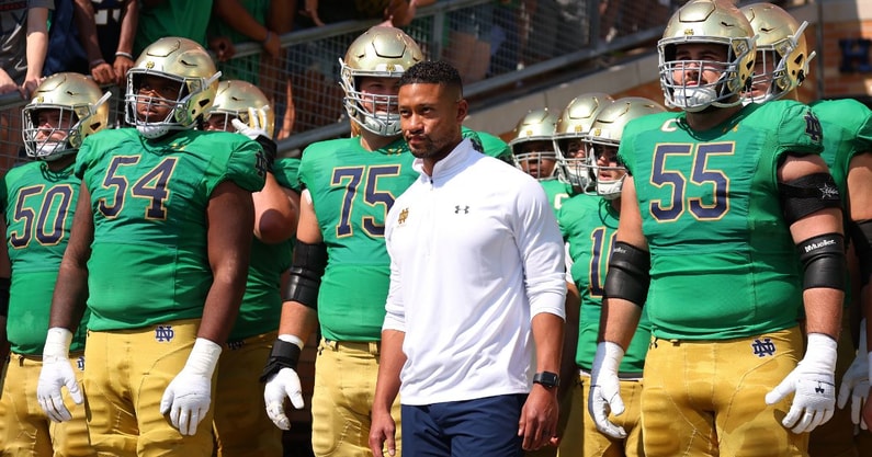 Notre Dame green alternate jerseys have nearly 100-year history 