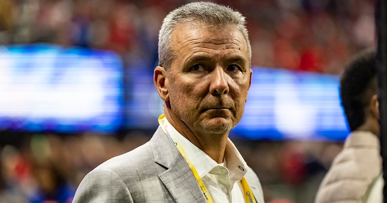 Former Florida and Ohio State coach Urban Meyer