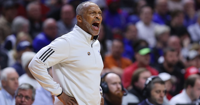Kansas acting head coach Norm Roberts