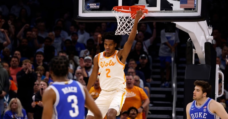 Keon Johnson best Tennessee dunks 