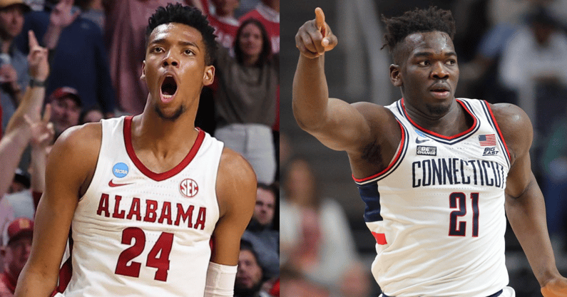 Alabama F Brandon Miller, UConn C Adama Sanogo