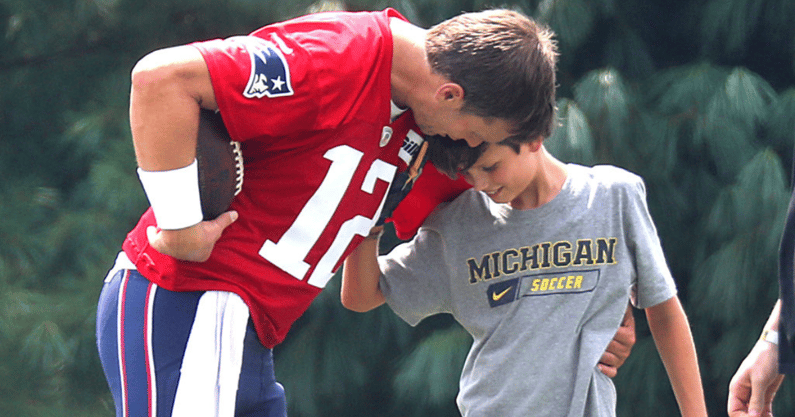 Tom Brady's son, Jack, is nearly as tall as legendary QB