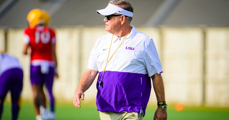 Brian Kelly LSU Football