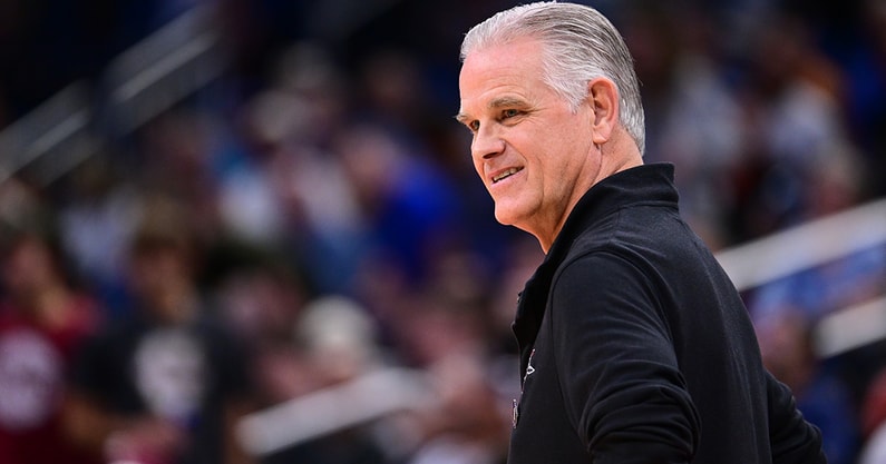 San Diego State head coach Brian Dutcher