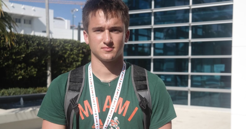 Miami QB target Luke Moga