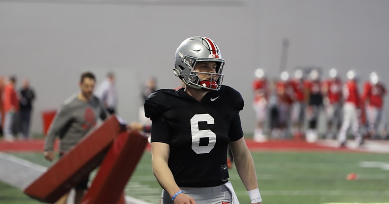Kyle McCord by Matt Parker -- Lettermen Row --