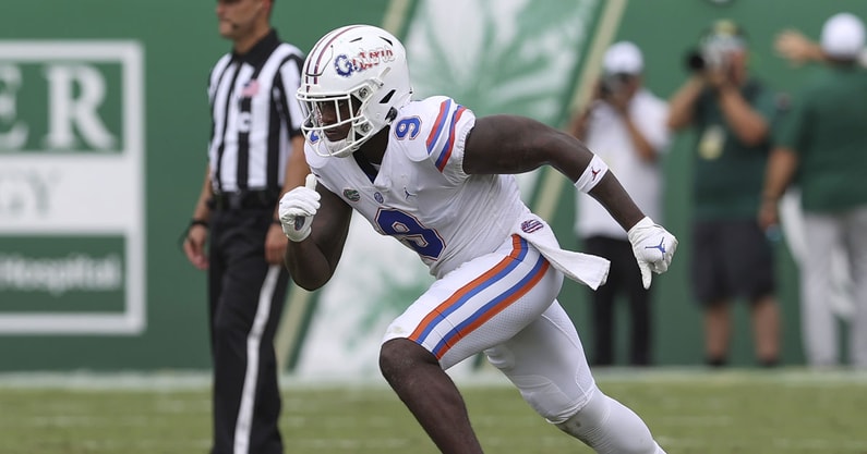 Keon Zipperer, Florida Gators tight end