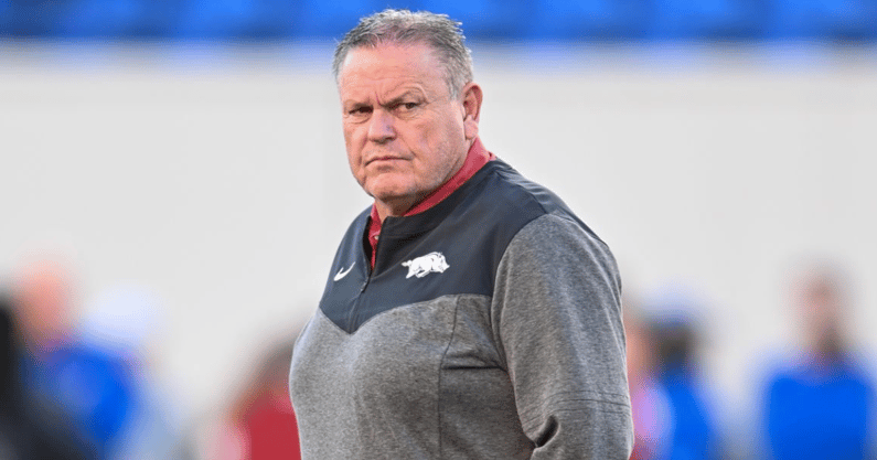 Arkansas HC Sam Pittman